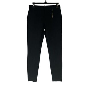 J Crew NWT black womens pants with elastic waist and back zipper size 6
